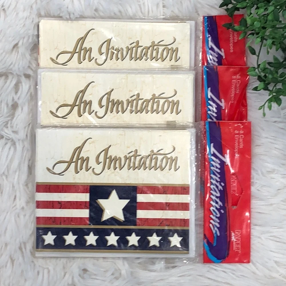 Vintage invitations